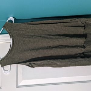 Banana Republic army green tank top size S